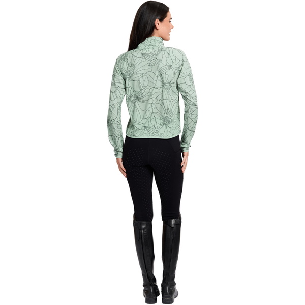 2026 WeatherBeeta Womens Lightweight UV Jacket 1028837028 - Soft Sage / In Bloom